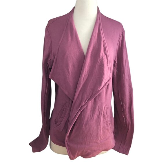 Caslon Open Front Peplum Back Cardigan - Picture 1 of 11